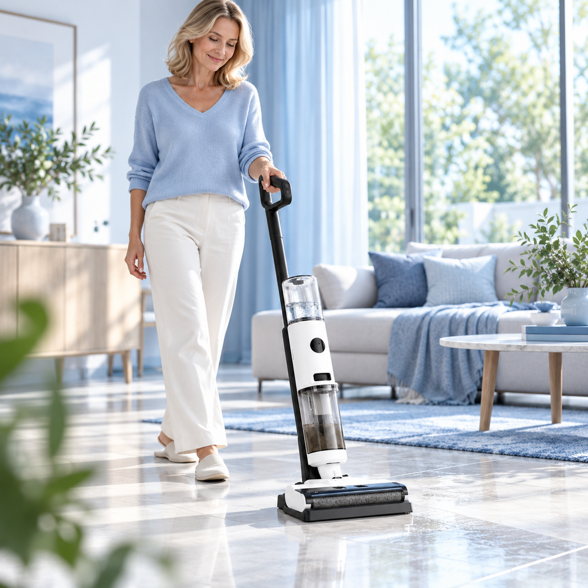 Solyane Halo utilisé sur une vitre encadrée