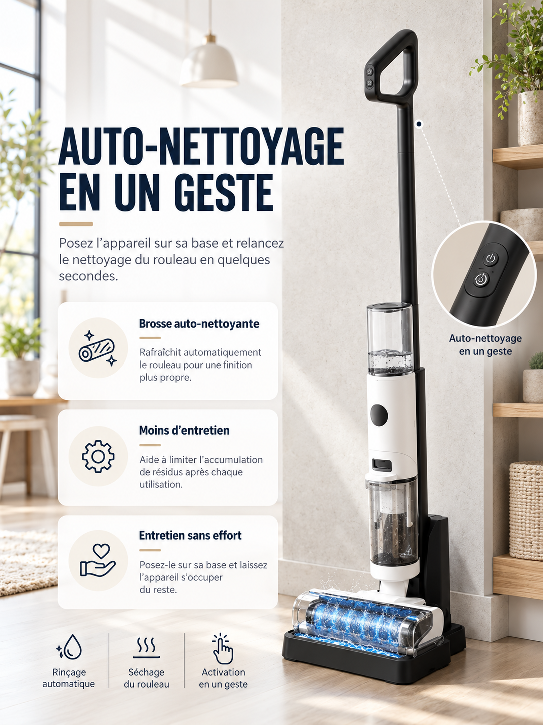 Aspirateur laveur ED12