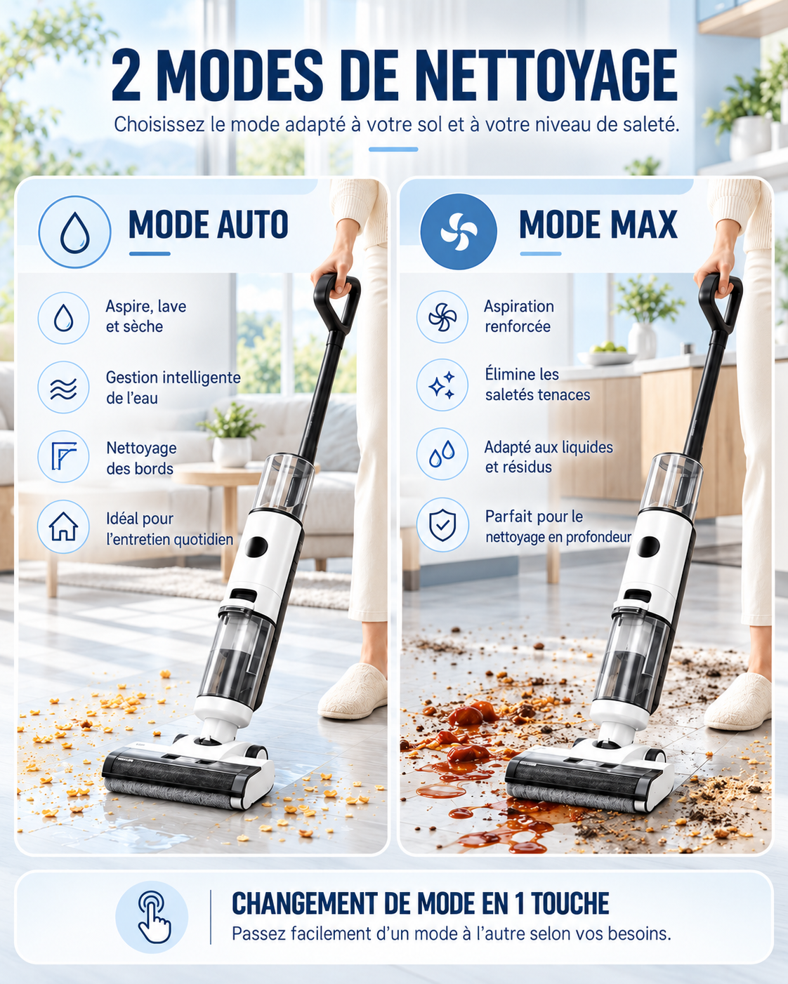 Aspirateur laveur ED12